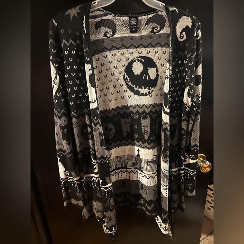 Disney nightmare before Christmas cardigan